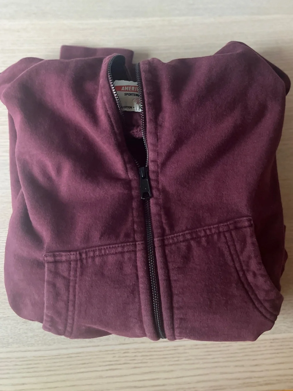 American Giant Relaxed Classic Full Zip Hoodie, Small